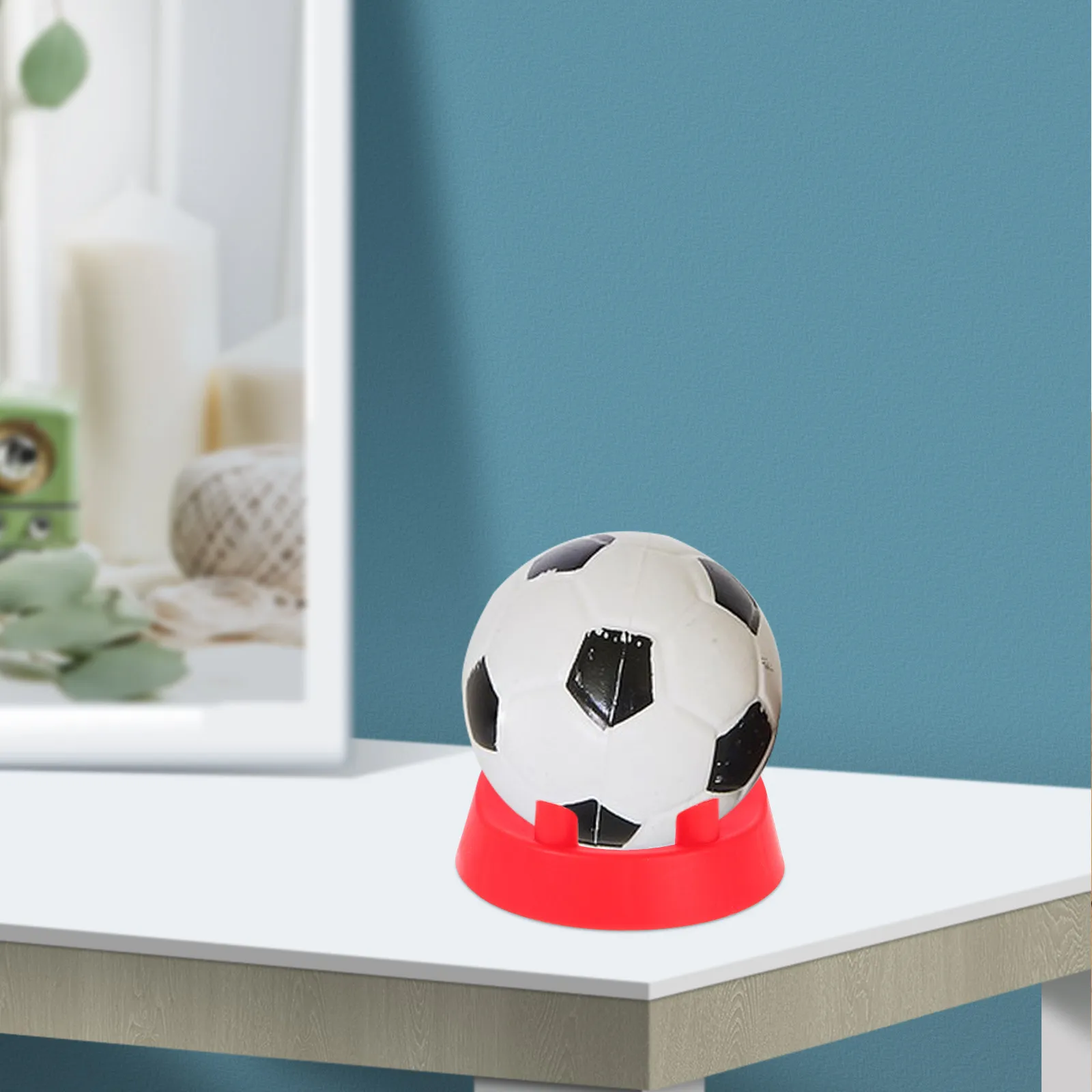 

4pcs Ball Holder Display Stand For Basketball Football Rugby Soccer Plastic Sports Ball Pedestal Rack Storage Organizational