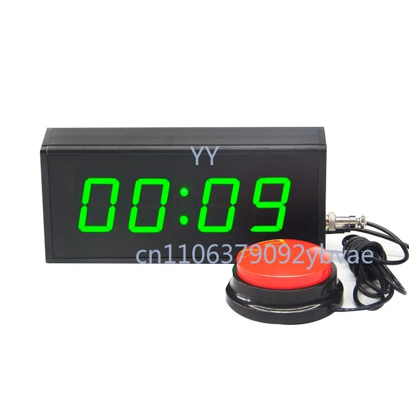 School Classroom Stopwatch Red Start Stop Button Controls Children's Light Emitting Diode Countdown Timer