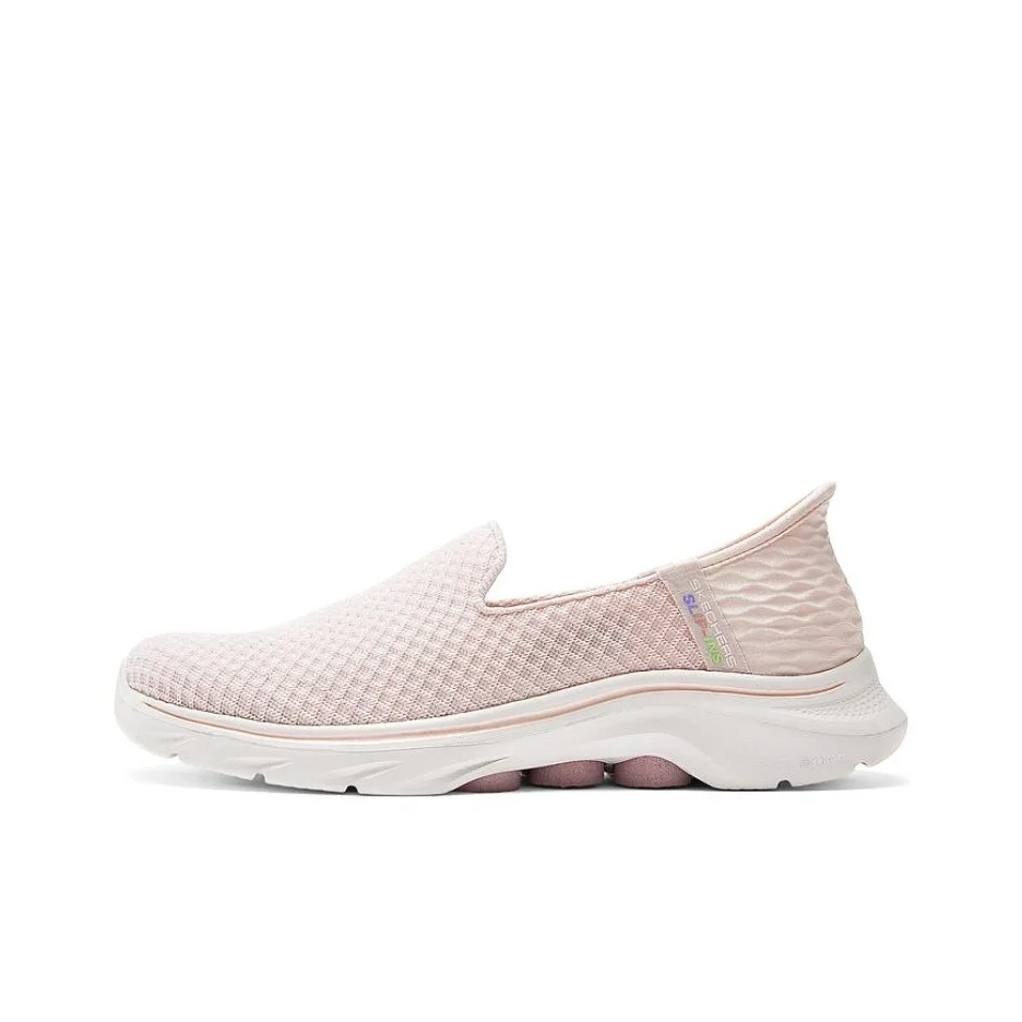Skechers Women's GO WALK Low top Casual Athletic Shoes Women's Light Pink 125228-LTPK