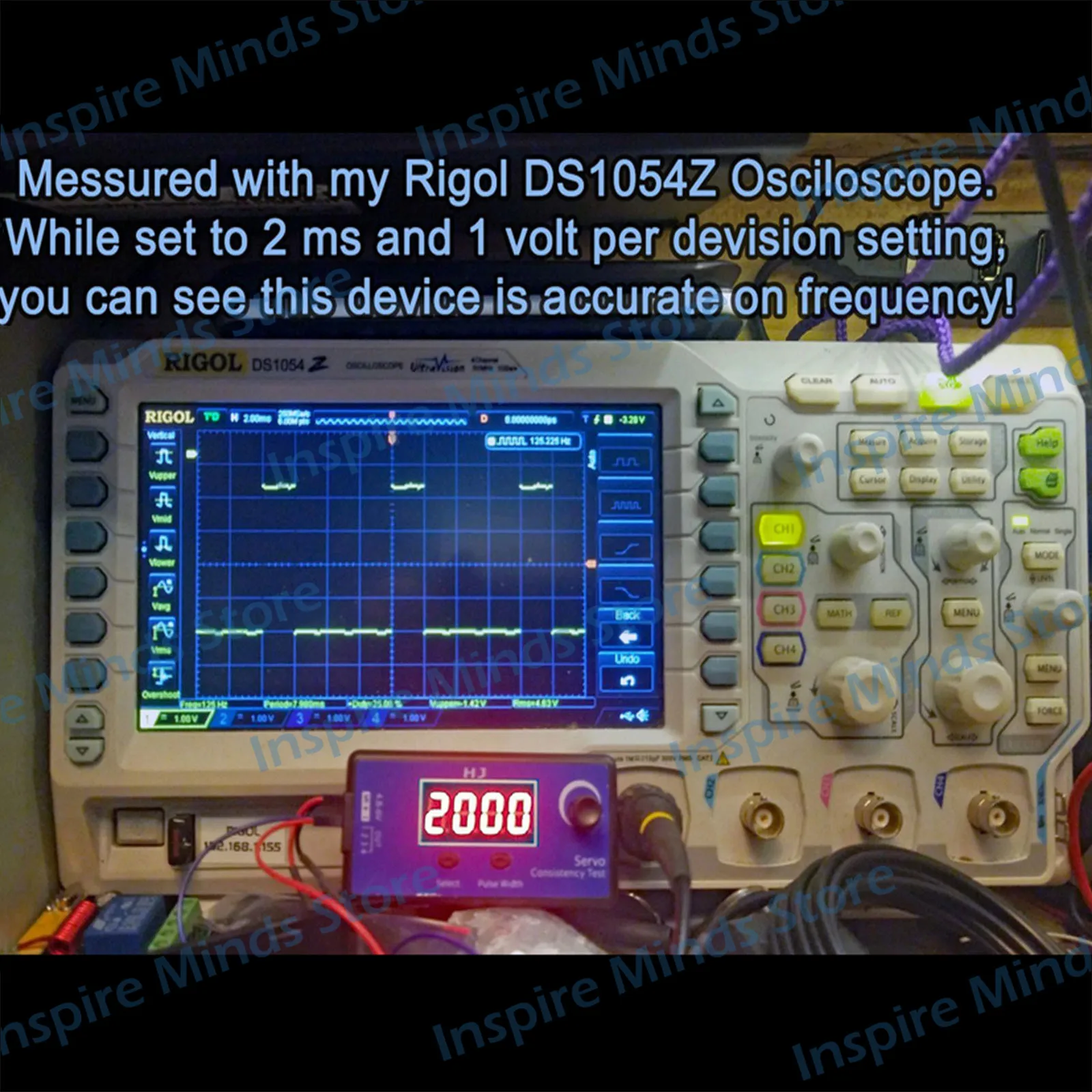 HJ Digital Servo Tester with LCD Display Portable ESC Consistency Control Device for RC Helicopter Airplane Car Tester Tool