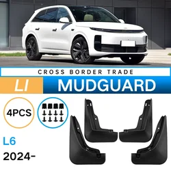 Mudflaps Fender for Leading ideal L6 2024 Mud Flaps Splash Guards Front Rear Wheels Fender Car Accessories 4Pcs