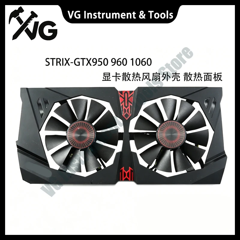 New For 75MM T128010SH 4PIN GTX960 950 1060 GPU Cooler for Asus GTX960 GTX1060 Video Kaarten Cooler