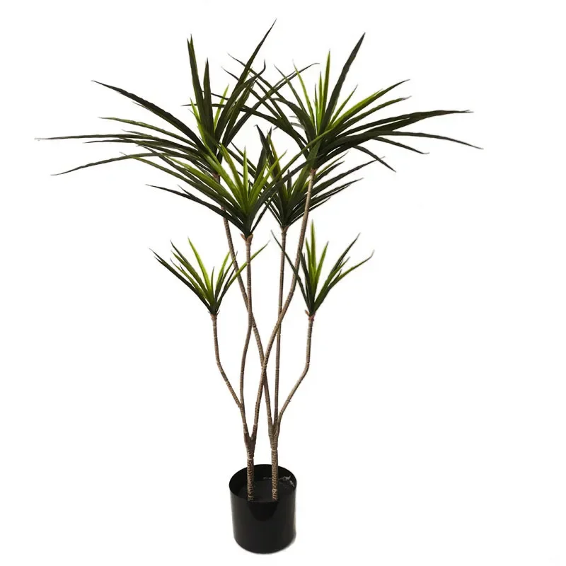 Aqumotic Dragon Tree Fake Plant Artifical Flower Outside Garden Decoration Living Room Landing Nordic Dracaena Draco (L.)