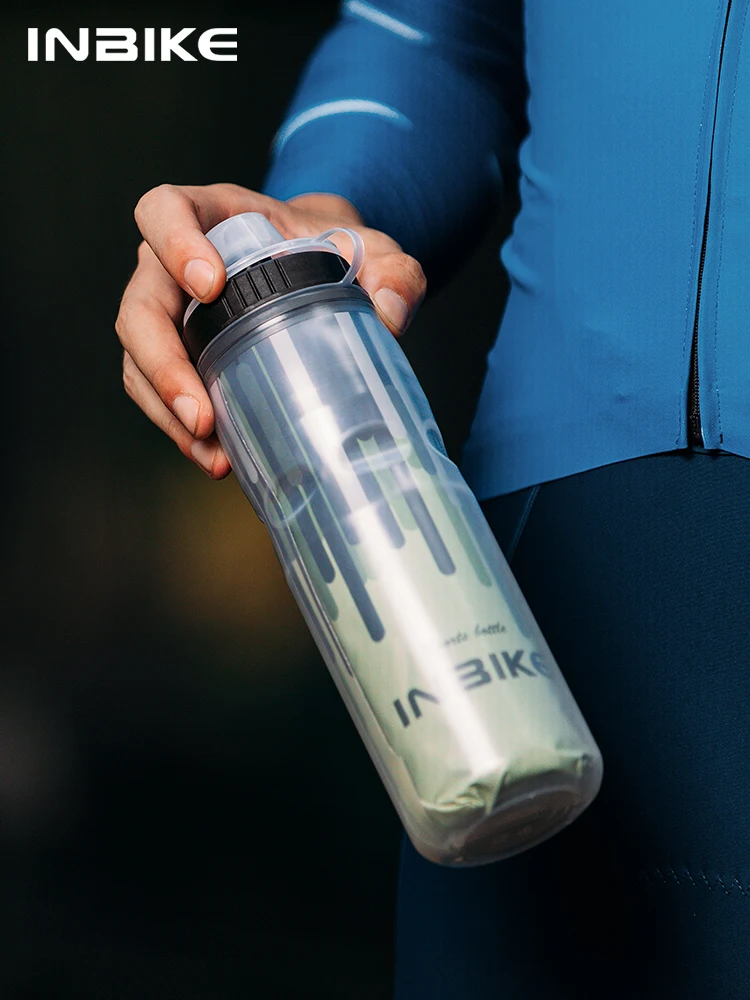 AliExpress INBIKE 600ml Bicycle Kettle Mountain Road Bicycle Bicycle Kettle Food Grade Outdoor Sports Fitness Cycling Running Kettle