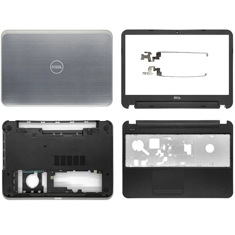 

New For Dell Inspiron 15 15R 5521 3537 5537 3521 Laptop LCD Back Cover Front Bezel Palmrest Bottom Case Hinges A B C D Cover