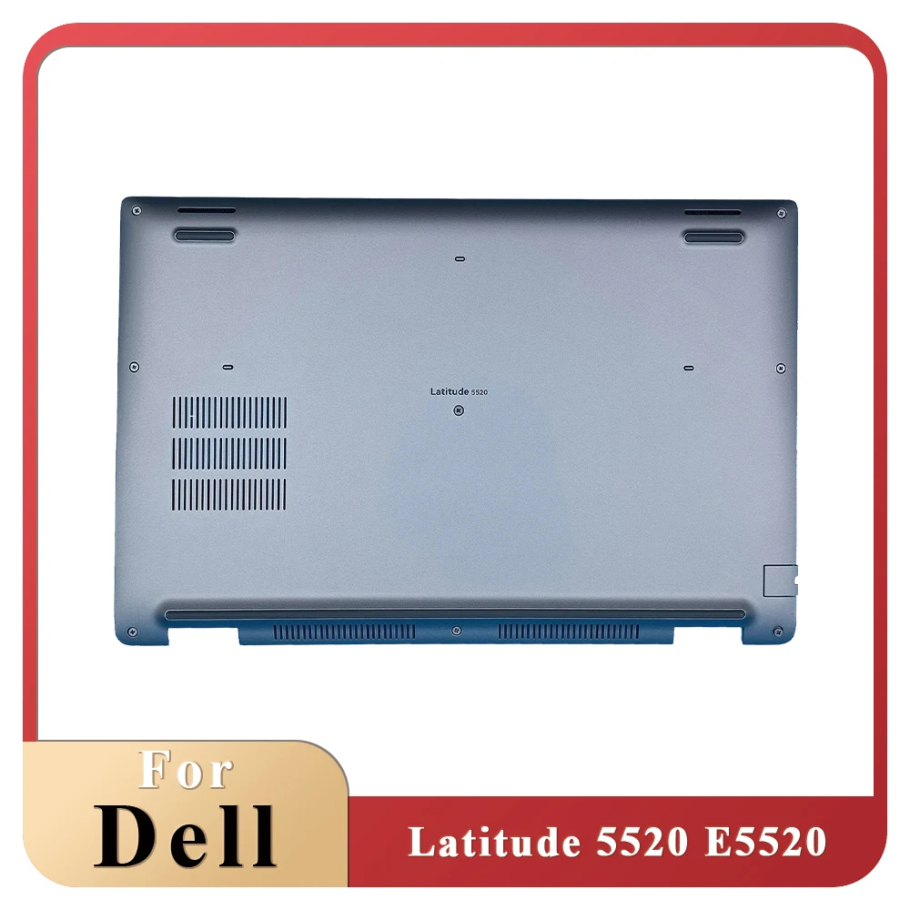 

New For Dell Latitude 5520 E5520 Laptop Bottom Cover Lower Case Silver 03C21P 3C21P