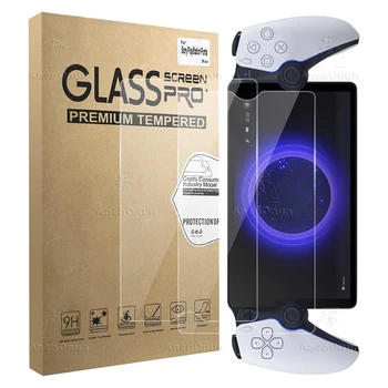 2 حزمة PS Portal HD واقي للشاشة زجاجي 9H صلابة مضادة للخدش ومضادة للبصمة خالية من الفقاعات 2.5D حافة منحنية فيلم مقسى