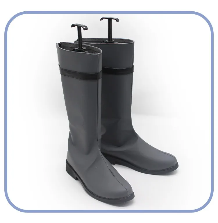 PJSk AKIYmemorial MIZUpastel-Chaussures de Cosplay en Cuir PU, Bottes de Carnaval d'Halloween, Accessoires sur Mesure