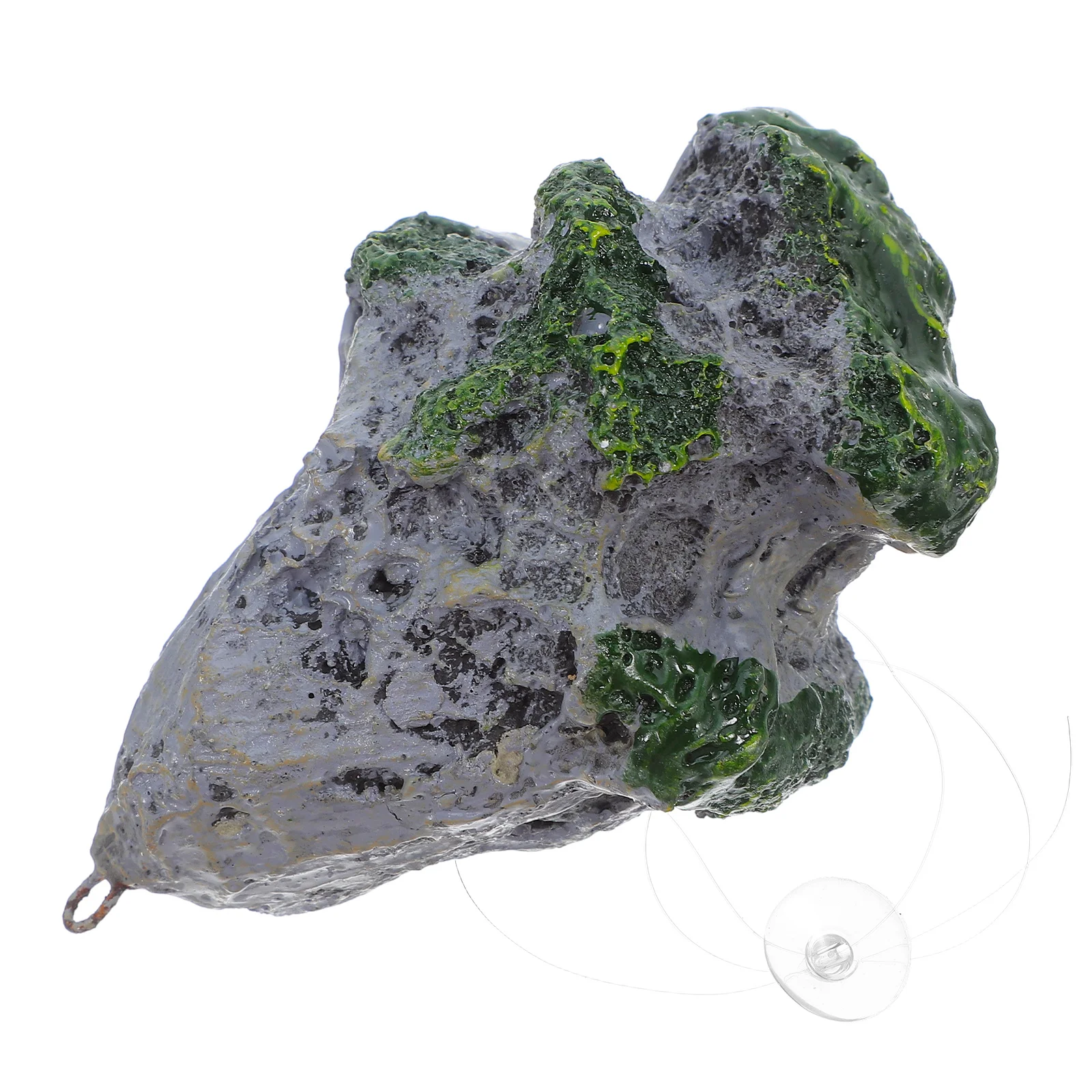 

Floating Stone Aquarium Decoration Realistic Durable Fish Tank Ornament for Aquatic Pet Hideaway Breeding Rock Cave
