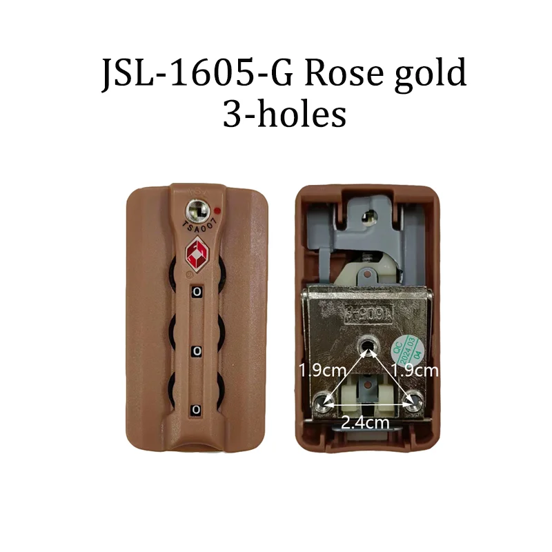 Suitable For JSL-1605 Original Baggage Customs Lock Luggage Accessories Combination Lock Simple Portability Anti-theft Security