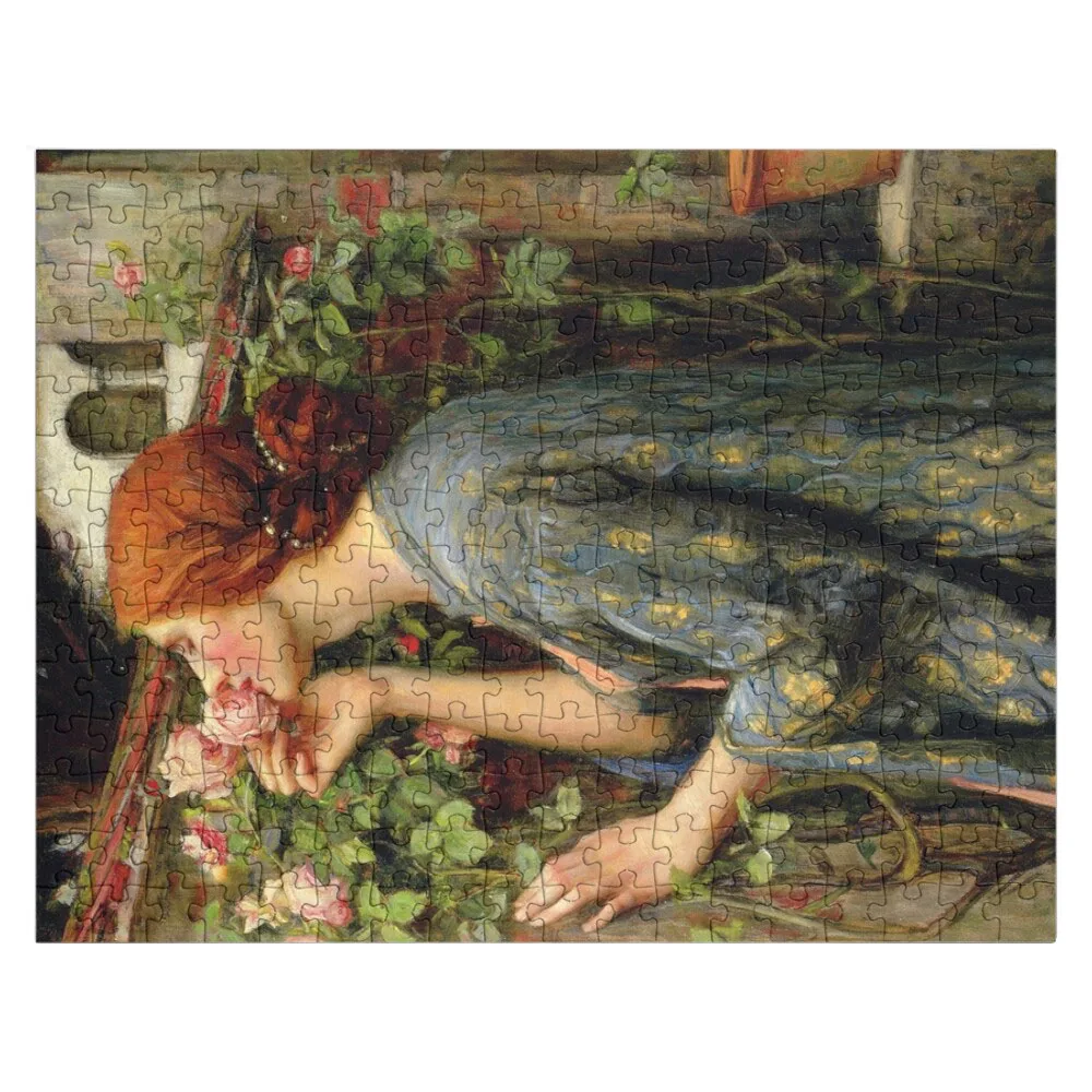 

The Soul of the Rose -John William Waterhouse Jigsaw Puzzle Wooden Name Puzzle Children Puzzle