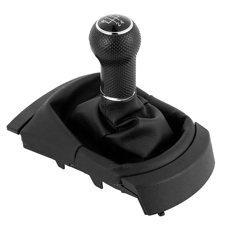 5 Speed Car Gear Shift Knob for Seat Ibiza 2002 2003 2004 2005 2006 2007 2008 with Boot  Cover Gaitor Accessories