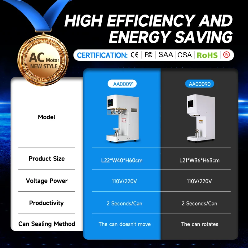 ماكينة ختم أكواب الشاي الكهربائية الأوتوماتيكية المصنوعة من الألومنيوم PET ماكينات ختم المشروبات لزجاجات محلات شاي الحليب