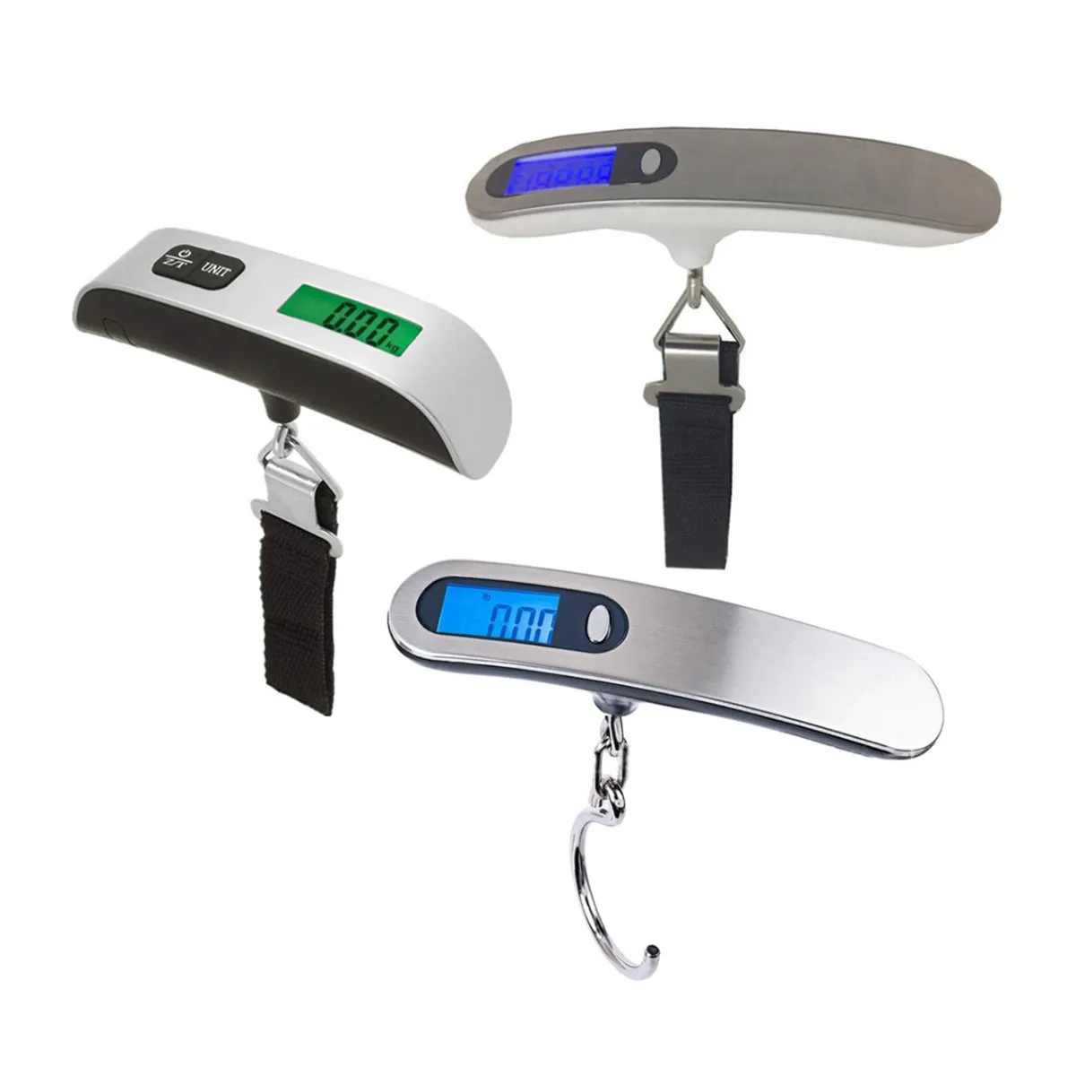 40kg/50kg 10g/100g Mini Digital Electronic Hook Scale Weighting Travel Luggage Scale Fish Hanging Hook Backlight 43% off