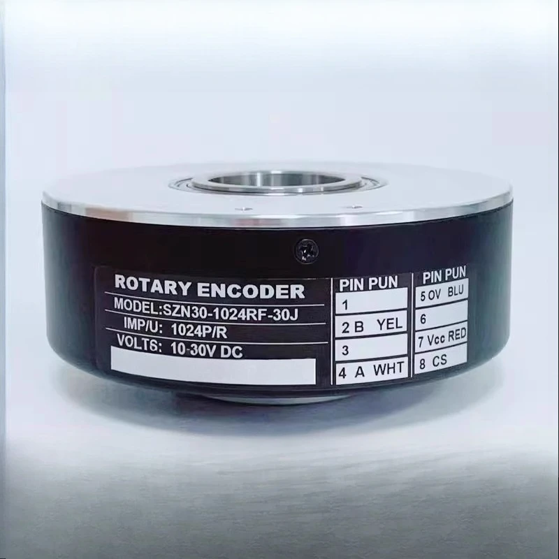 Parts for Hollow Shaft Encoder 8030 Photoelectric Rotary ZKT8020 Inner Diameter 25 28 32 Customizable Elevator Encoder