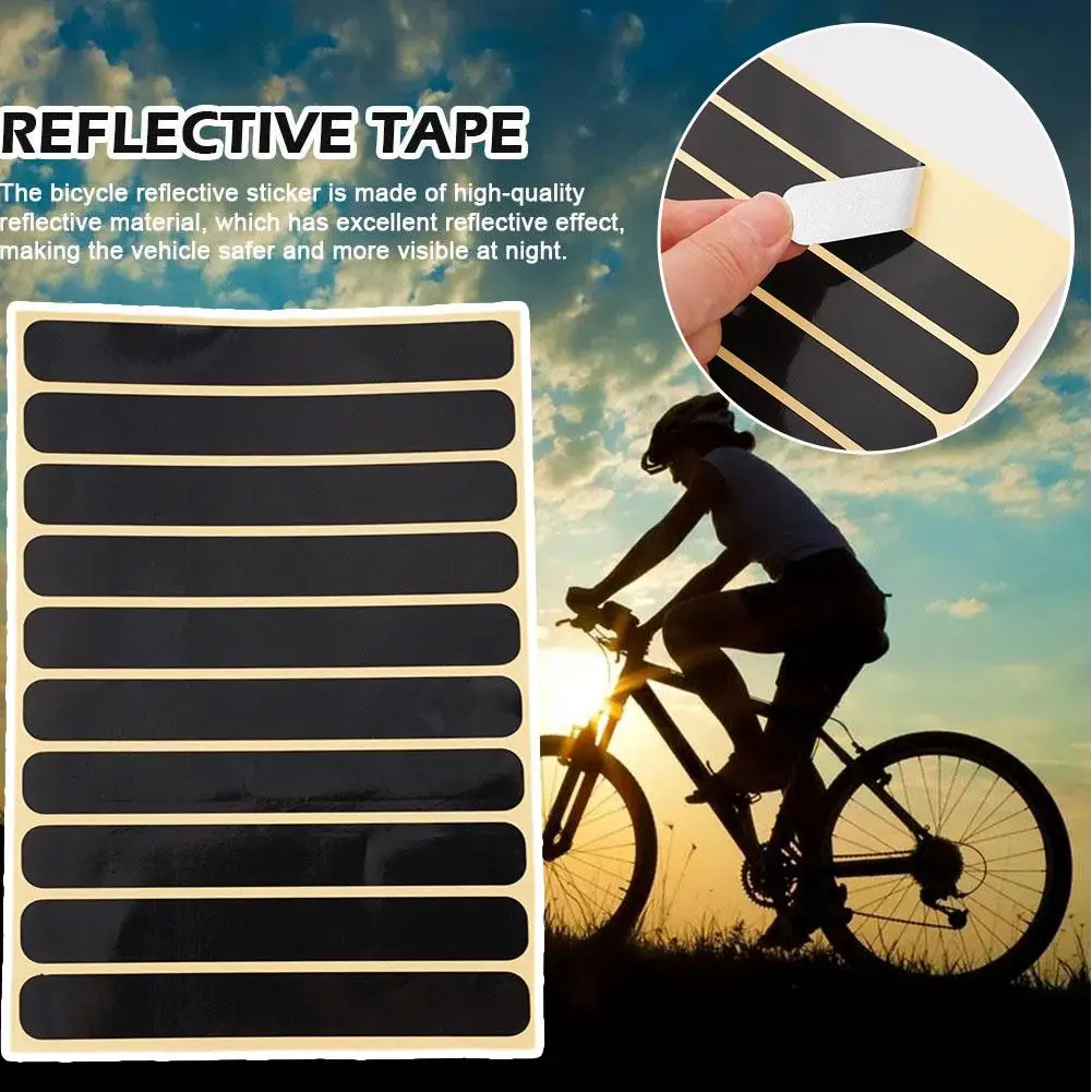 Reflective Stickers For Helmets Invisible Helmets Stickers Simple And Effective Reflective Tape For Helmets Bikes Motorcycles