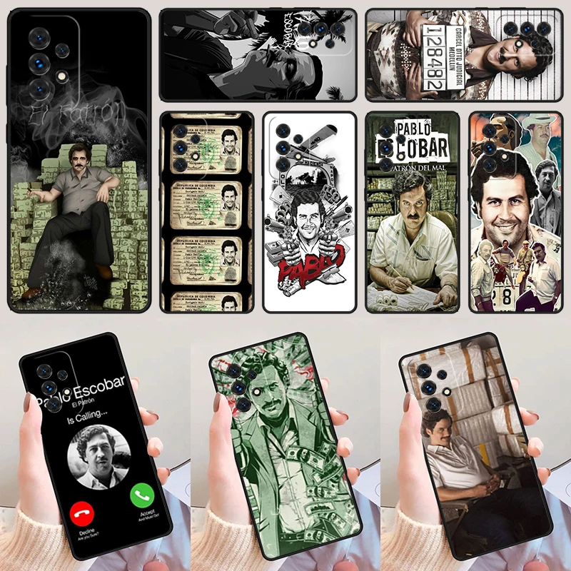 

Чехол для телефона с Пабло Эскобаром деньги для Samsung Galaxy A52 A72 A73 A20e A21S A50 A70 A11 A12 A42 A31 A40 A51 A71 A32 A80 A91