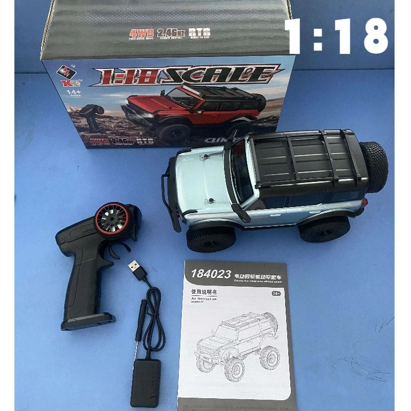 

Новый 1/18 WLtoys 184023, специальная имитация радиоуправляемого автомобиля, внедорожный автомобиль 4x4, механическое переключение передач, высокоскоростной альпинистский автомобиль, игрушки для мальчиков, подарки