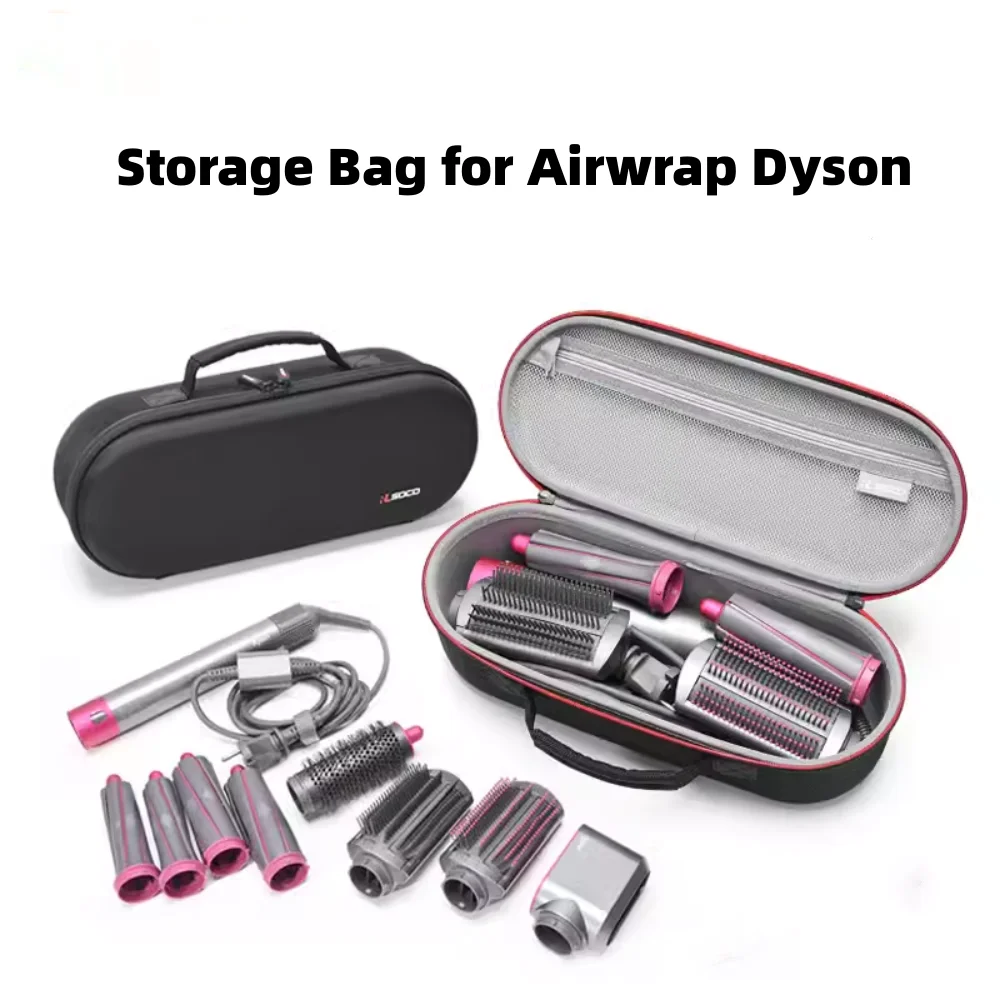 Large Travel Storage Bag for Dyson Airwrap,Portable Hard Shell Storage Bags Carrying Case Organizer for Dyson Airwrap Hair Dryer