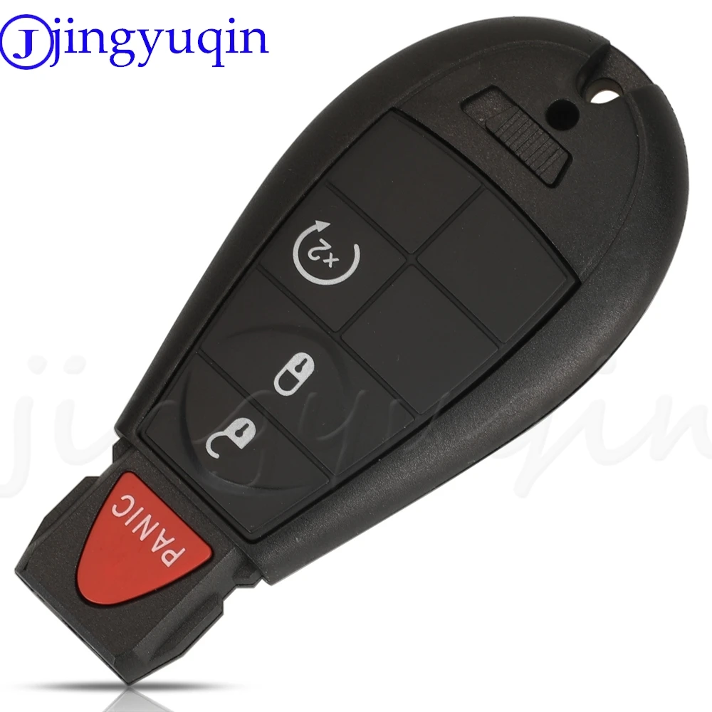 jingyuqin Keyless Go Remote Smart Car Key 433Mhz ID46 dla Jeep Grand Cherokee Chrysler Town & Country 300 Dodge Caravan 1YZ-C01C