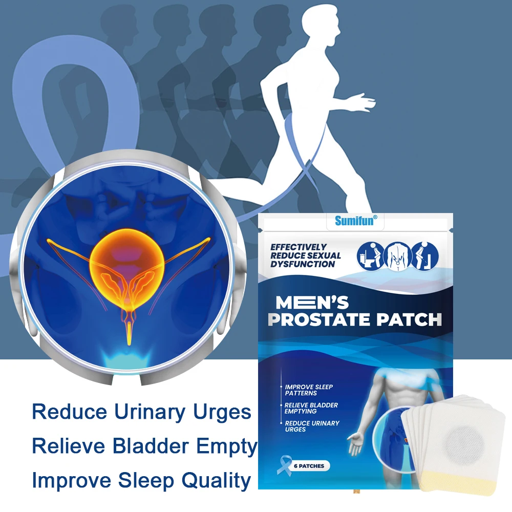

6/30/60Pcs Sumifun Man Prostate Care Patch Male Urology Prostatic Navel Sticker Prostatitis Strengthen Kidney Medical Plaster