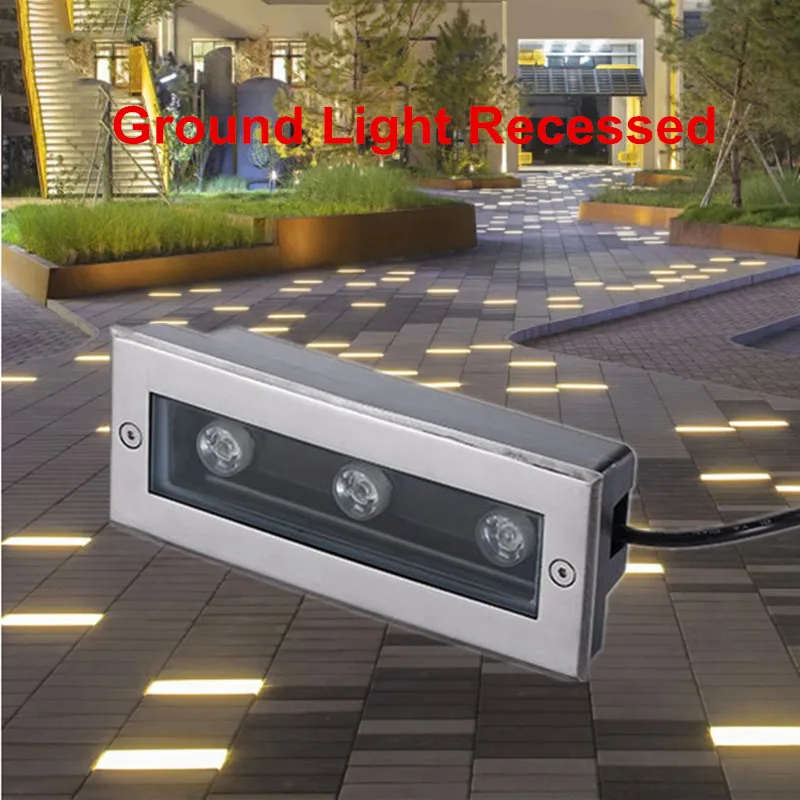 Above Ground Pool Lighting Recessed Spotlights Translucent Buried Lights Outdoor Waterproof Wall Washer Lighting 6w 9w 12v 24v