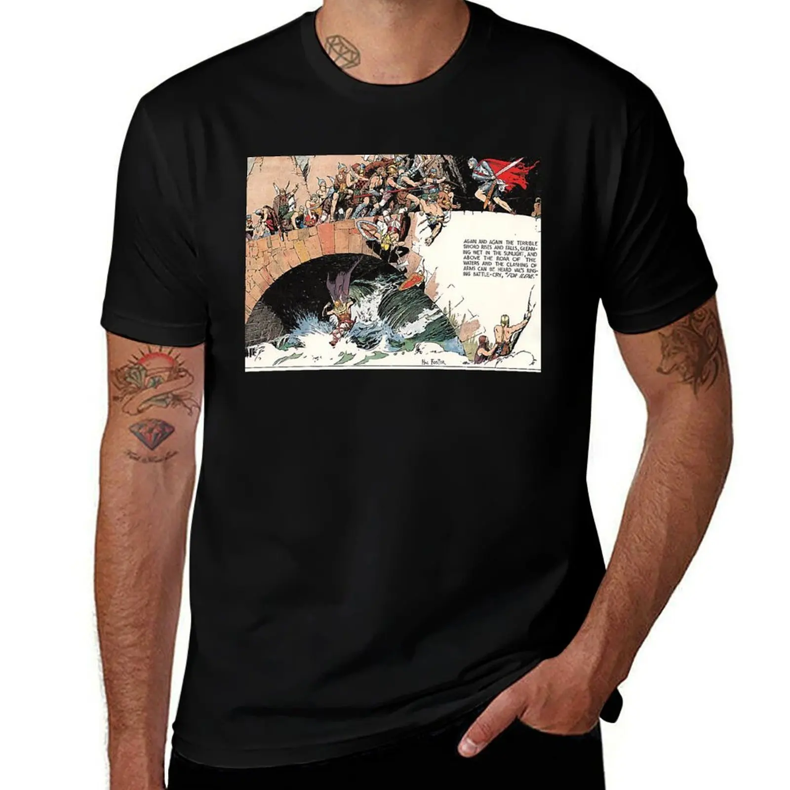 

Prince Valiant by Harold Foster T-Shirt funny t shirts cotton T-Shirt