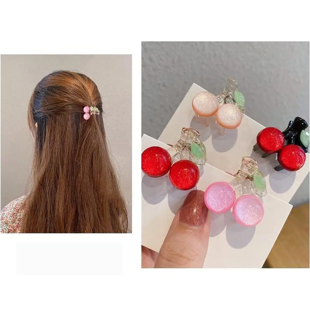 Cute Party Wedding Barrettes Hair Decor Hair Clips Hairgrip Bangs Clip Cherry Hairpins