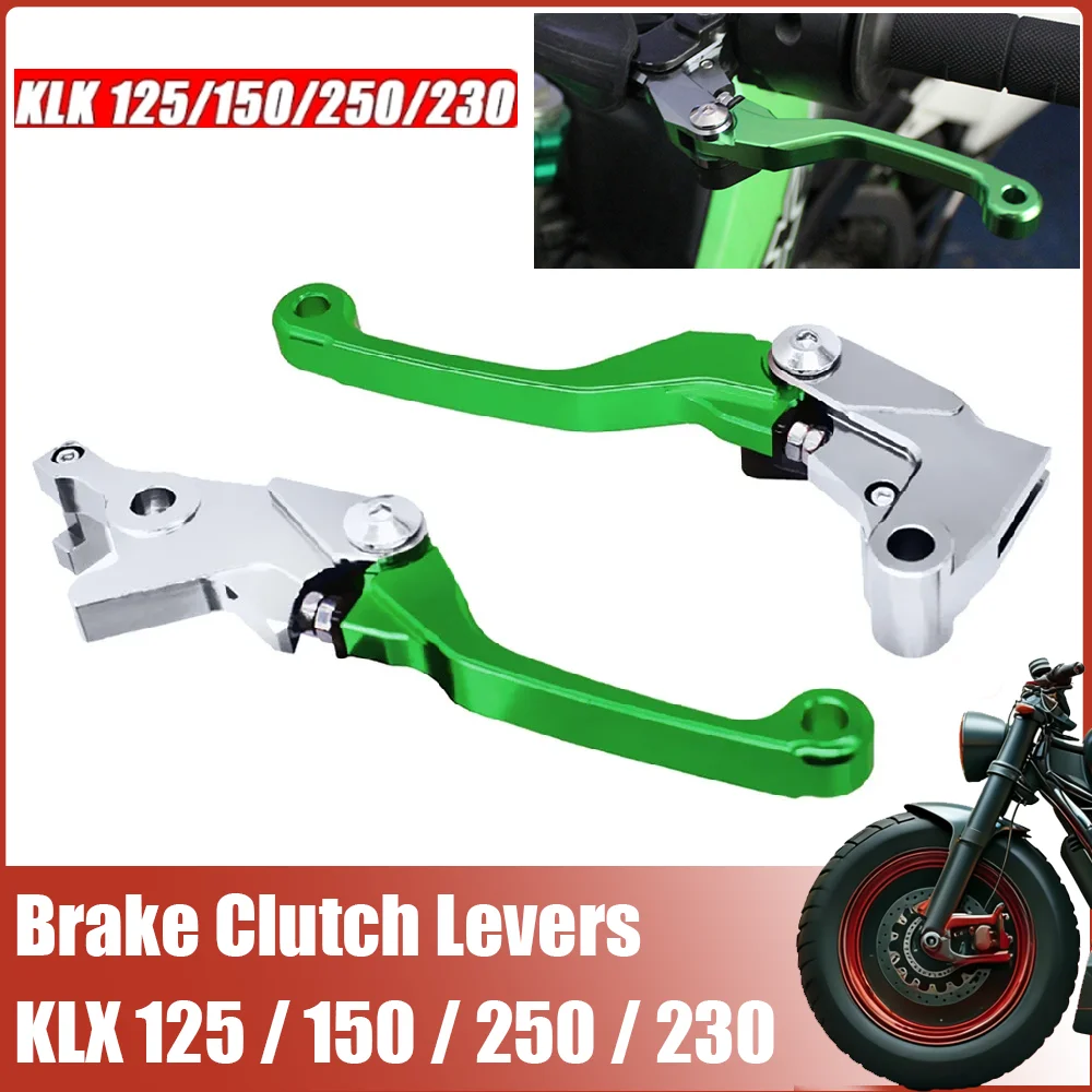 

Pair Motorcycle CNC Brake Clutch Lever For Kawasaki KLX250 KLX150S KLX150L KLX250 KLX250S KLX250SF 2009-2020