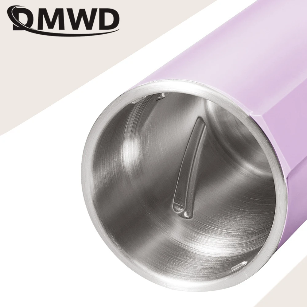 DMWD macchina per il latte di soia per uso domestico 300ml interruttore per alimenti frullatore per frutta miscelatore Mini spremiagrumi estrattore di verdure scaldabagno senza filtro