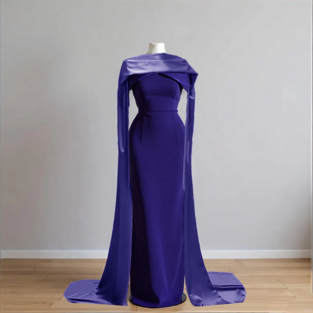 

Pleat Off shoulder Prom Dress Customized Evening Dresses Formal Occasion Gowns Casual Simple Retr Hot Sale Birthday Party Dress