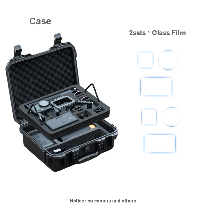 2 Lagen Draagbare Reizen Waterdichte Hard Case Voor DJI Osmo Action 6 Camera Accessoire Draagtas Voor Dji Action 6 Combo