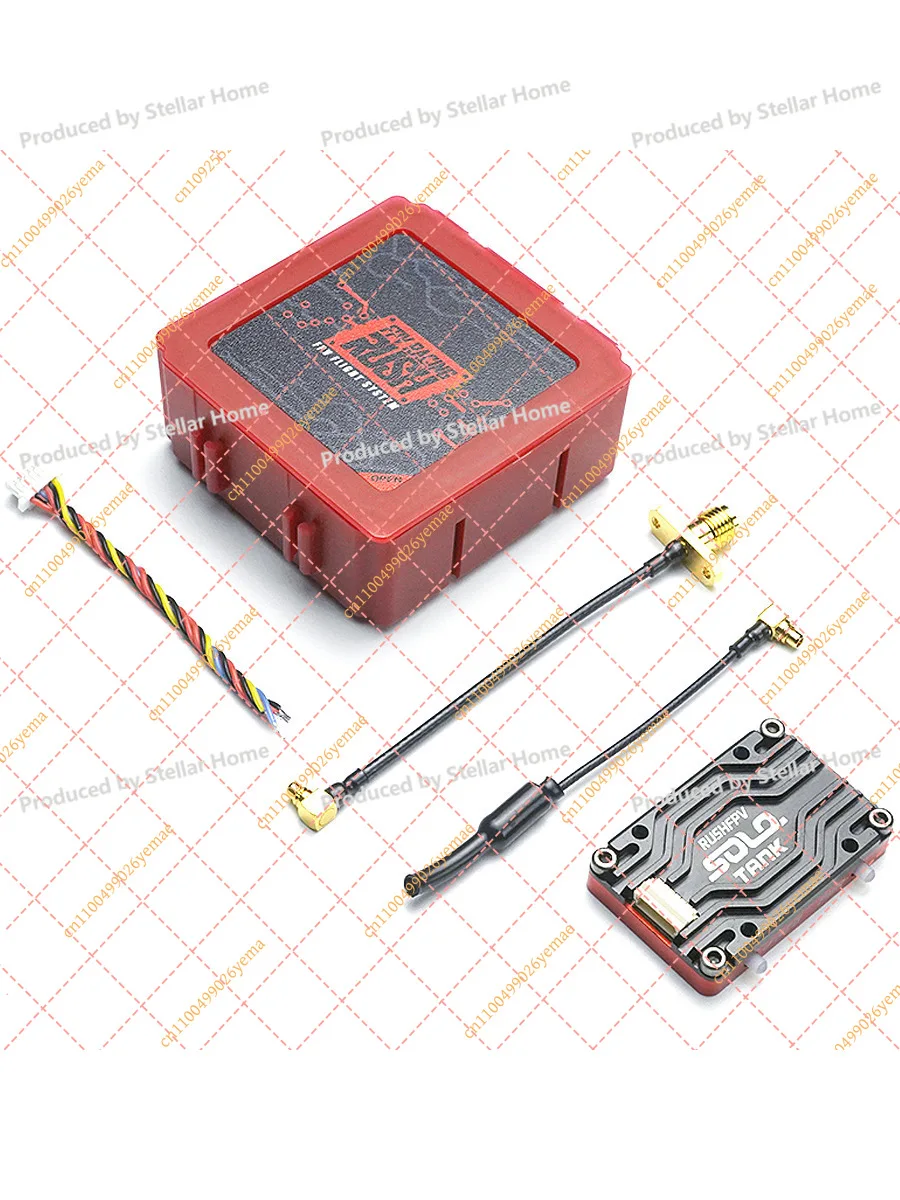 FPV High-power Crossing Machine High-quality with Microphone 5.8G 1.6W Long-range Image Transmission/RUSH TANK SOLO