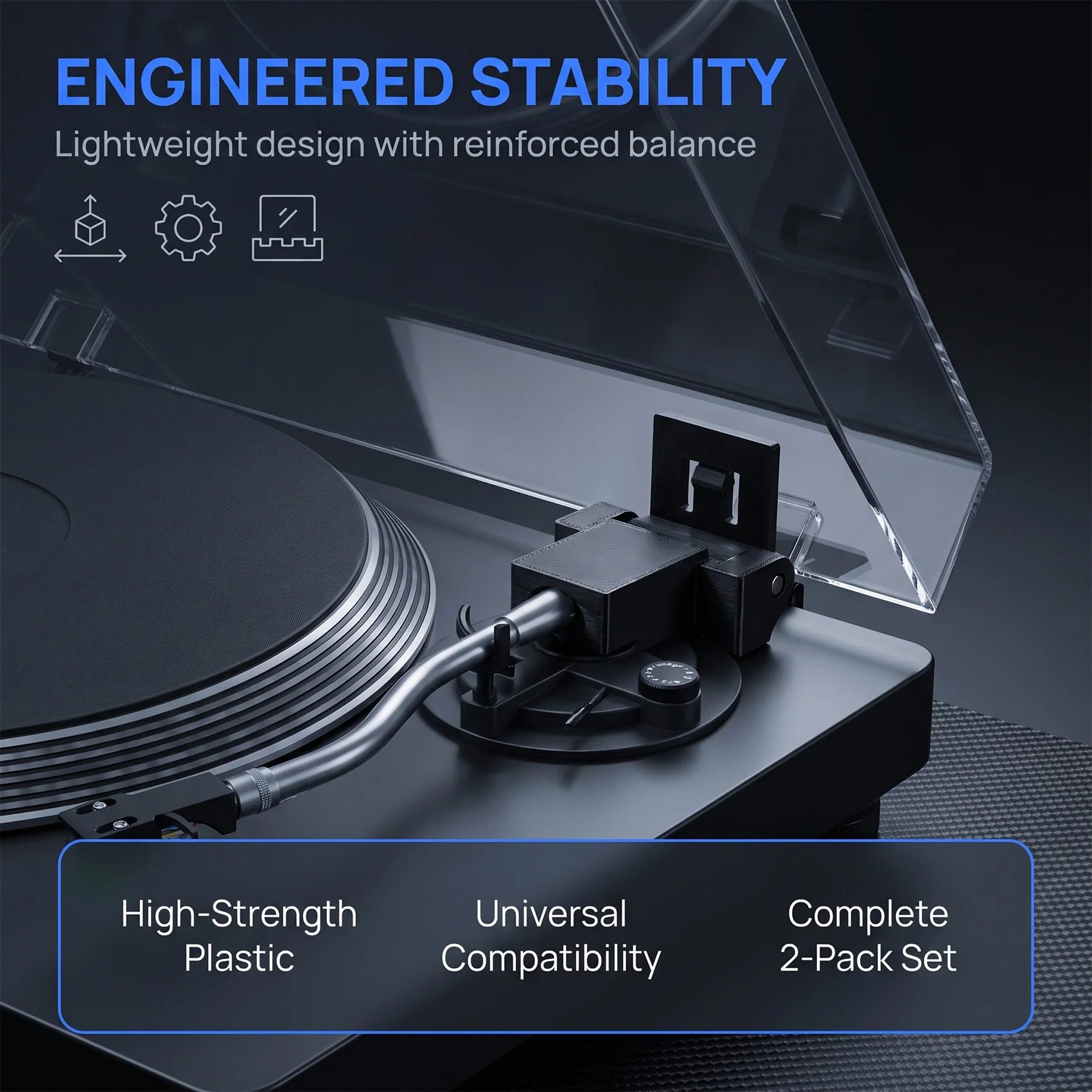 A93P Turntable Replacement Hinge Record Player Dust Cover Hinge Turntable Part