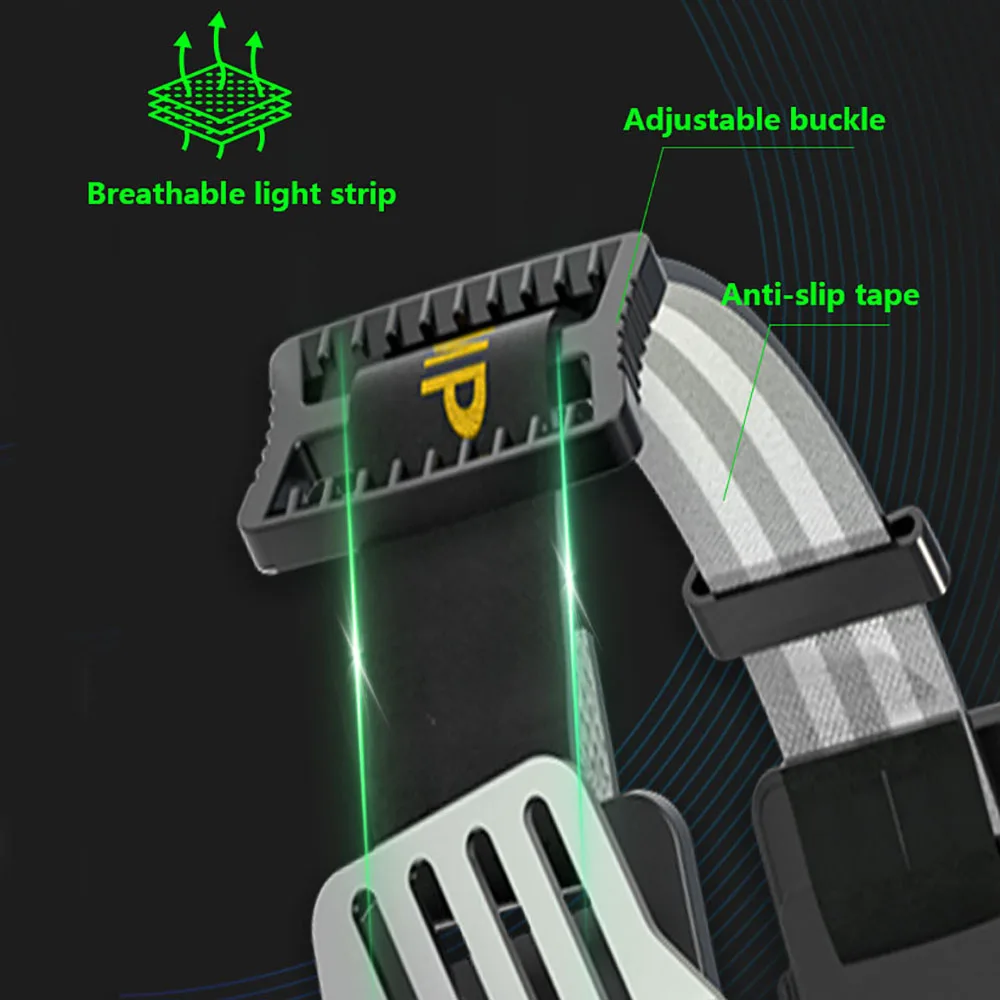 Ultra Bright XHP360 High Power Headlight Long Shot LED Headlamp Rechargeable Led Headlight Outdoor Mobile Power Fishing Headlamp