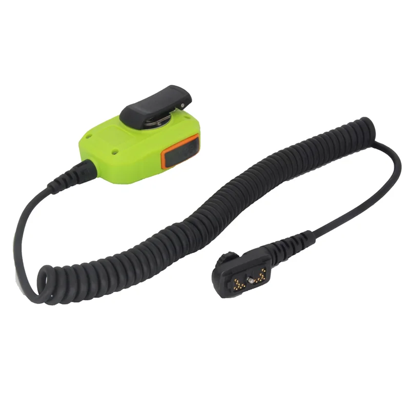 Green PTT Handheld Mic Microphone forHytera HYT PD700 PD700G PD780 PD780G Walkie Talkie