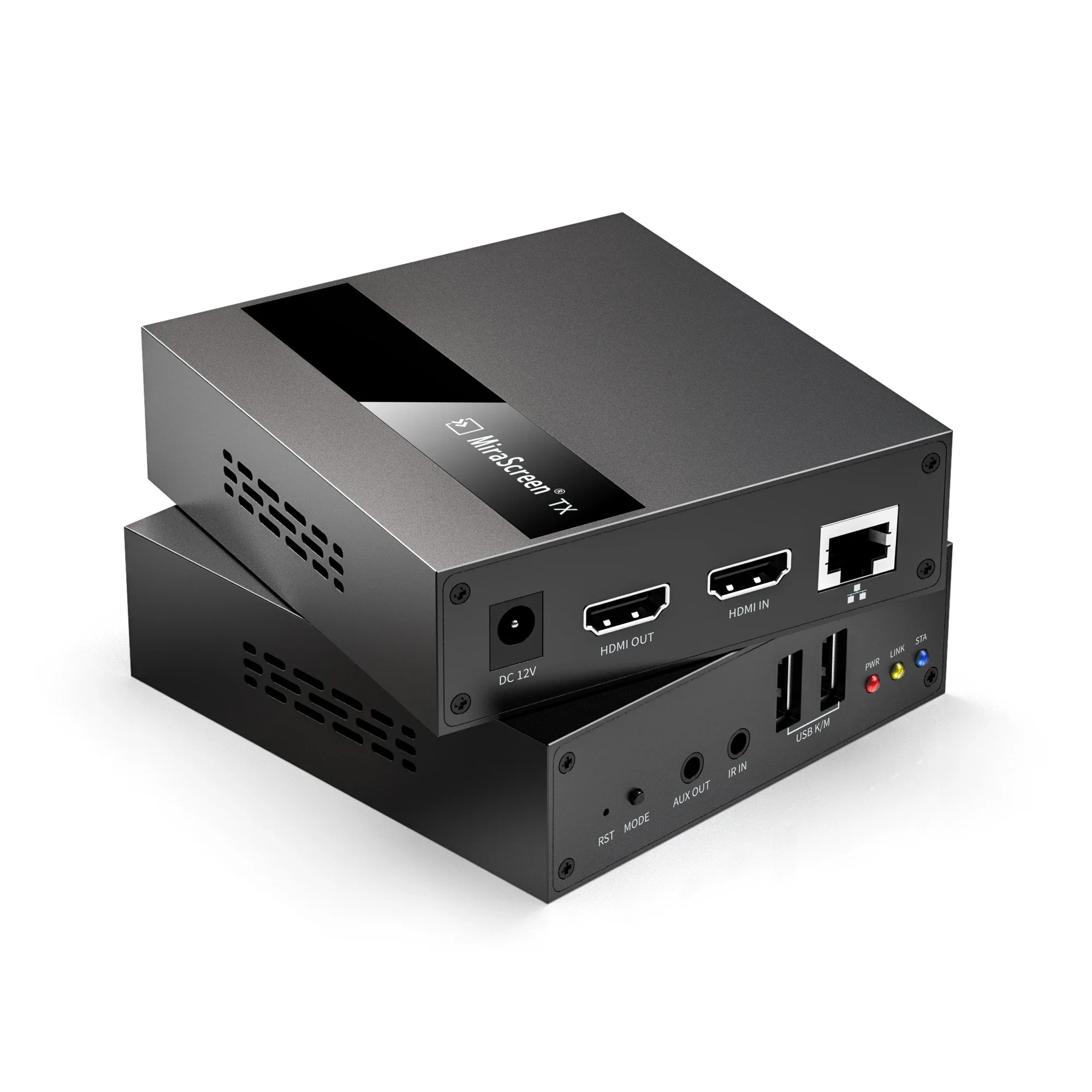 1080p HDMI-extender 250M KVM-extender Ondersteuning één tot één / één tot veel IP-extender