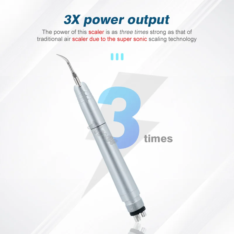 Ultrasonic Dental Air Scaler Handpiece 3 เคล็ดลับทันตกรรมมือ Scaler สําหรับฟัน Scaling และทําความสะอาดเครื่องมือทันตแพทย์สําหรับทันตกรรม