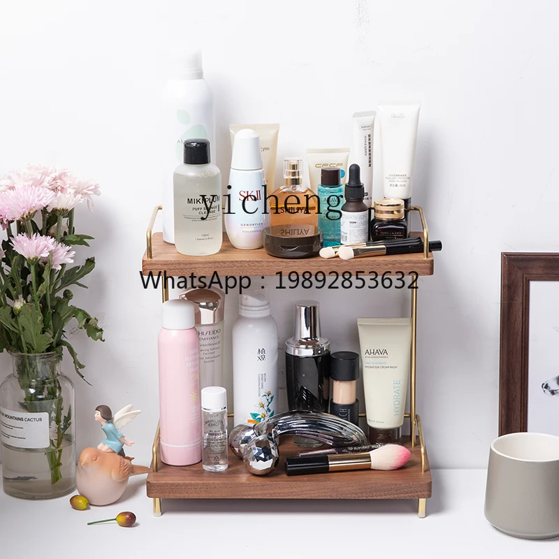 FF  Toilet Bathroom Dresser Finishing Rack Lipstick Makeup Brush Skin Care Rack