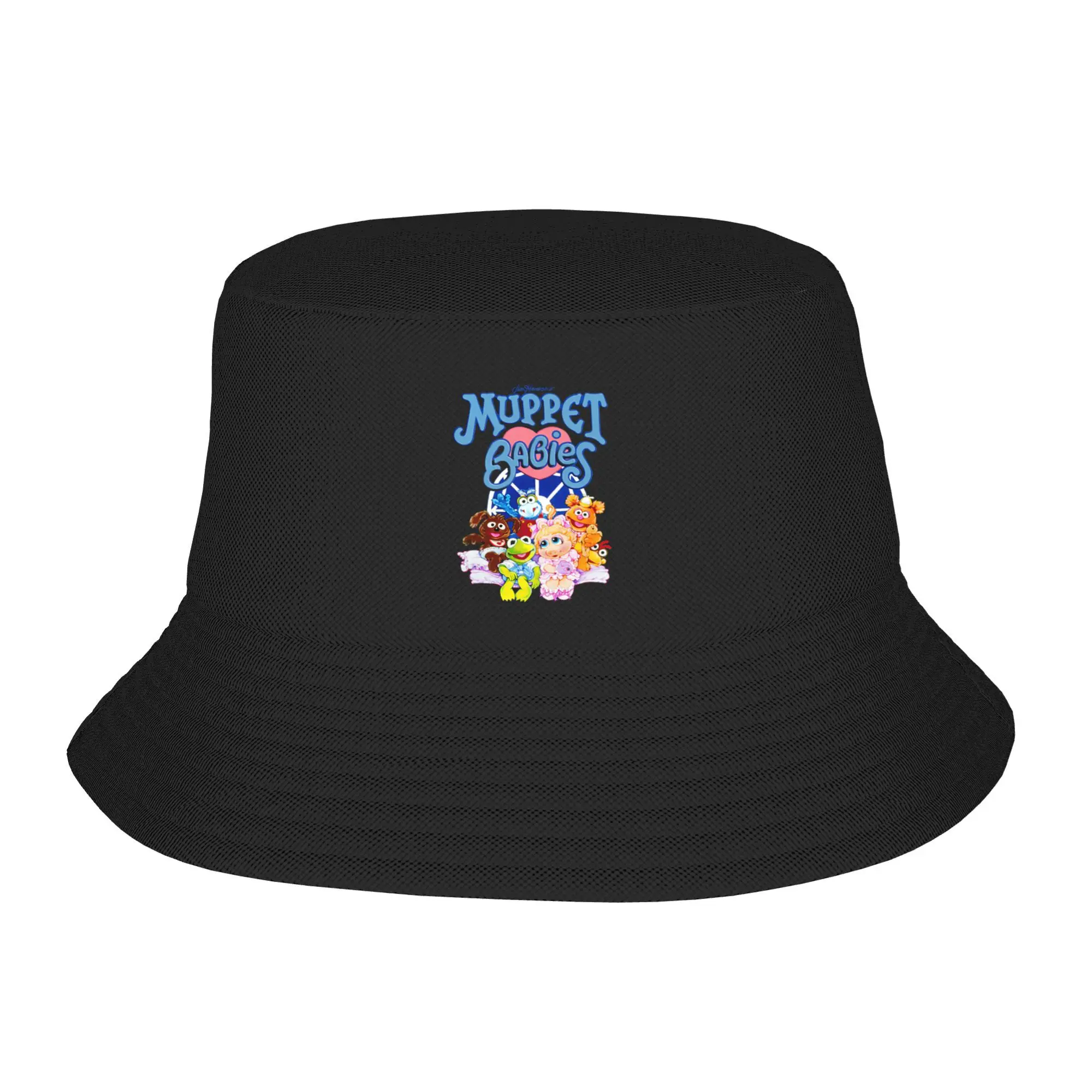 

Панама-ведро Muppet Babies, шляпы-боб, уличные крутые двусторонние шапки для лета, пляжной рыбалки, унисекс, рыбацкие шапки