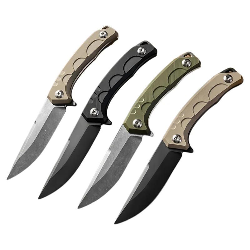 

VG10 Blade Folding Pocket Outdoor Camping Survival Knife Tactical Hunting Portable Utility Fruit Self-defense Knives EDC Tools