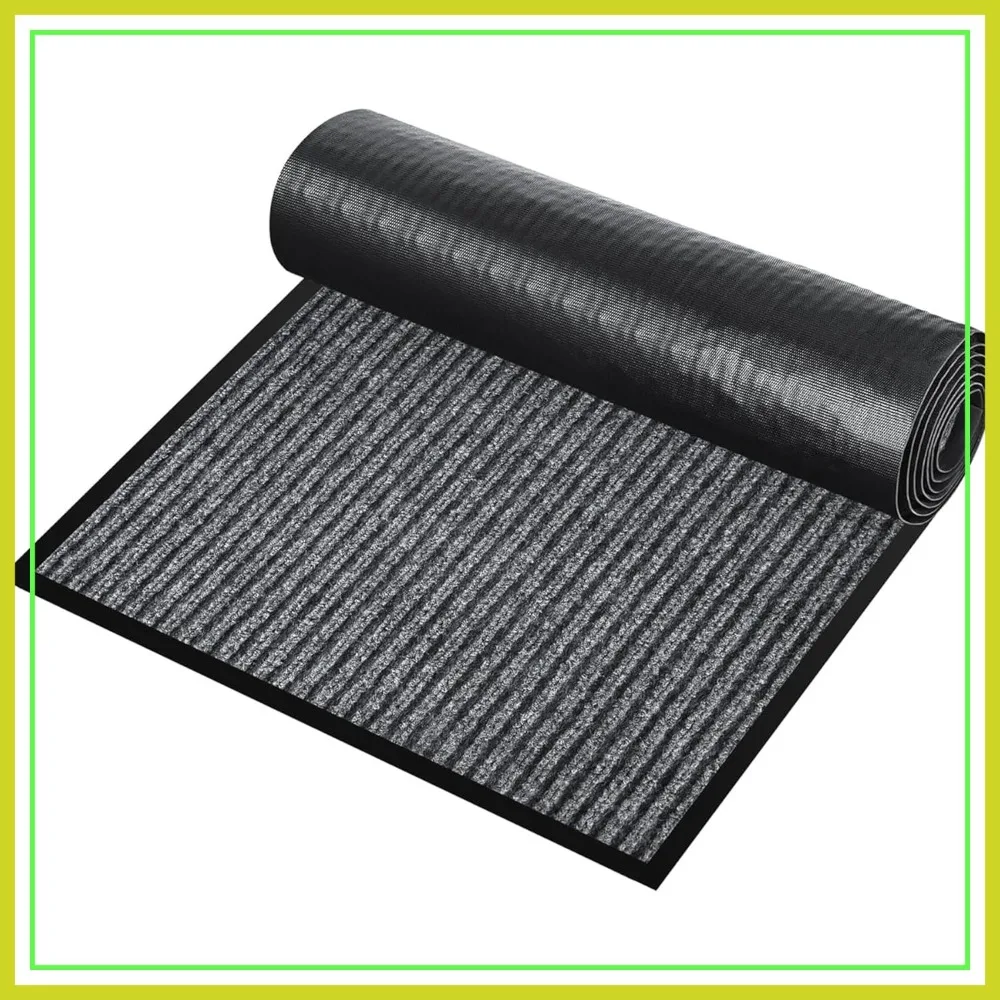

Extra Large 3'x10' Floor Mat for Commercial Use, Heavy Duty Indoor/Outdoor Hallway Runner Rug, Non Slip Low Profile Entryway Carpet