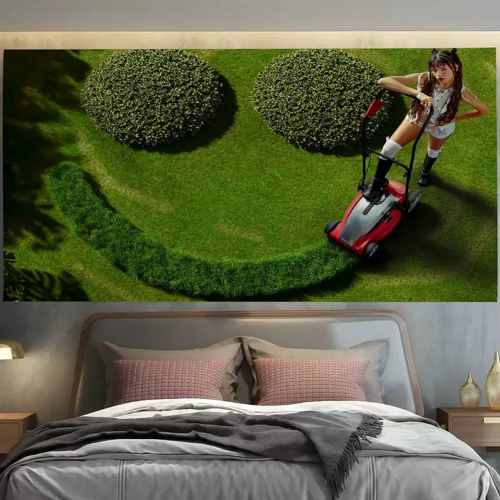 N-Nina Chuba Ich lieb mich, ich lieb mich olmayan العلم الديكور في الهواء الطلق نزهة حفلة المنزل التخييم حفلة فنية معلقة راية #2