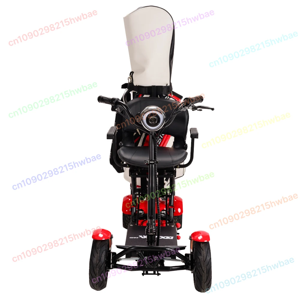

Golf Cart 4 Wheels Electric Scooters for Elderly Adults 500W Foldable Mobility Scooter All Terrain Folding Electric Scooter