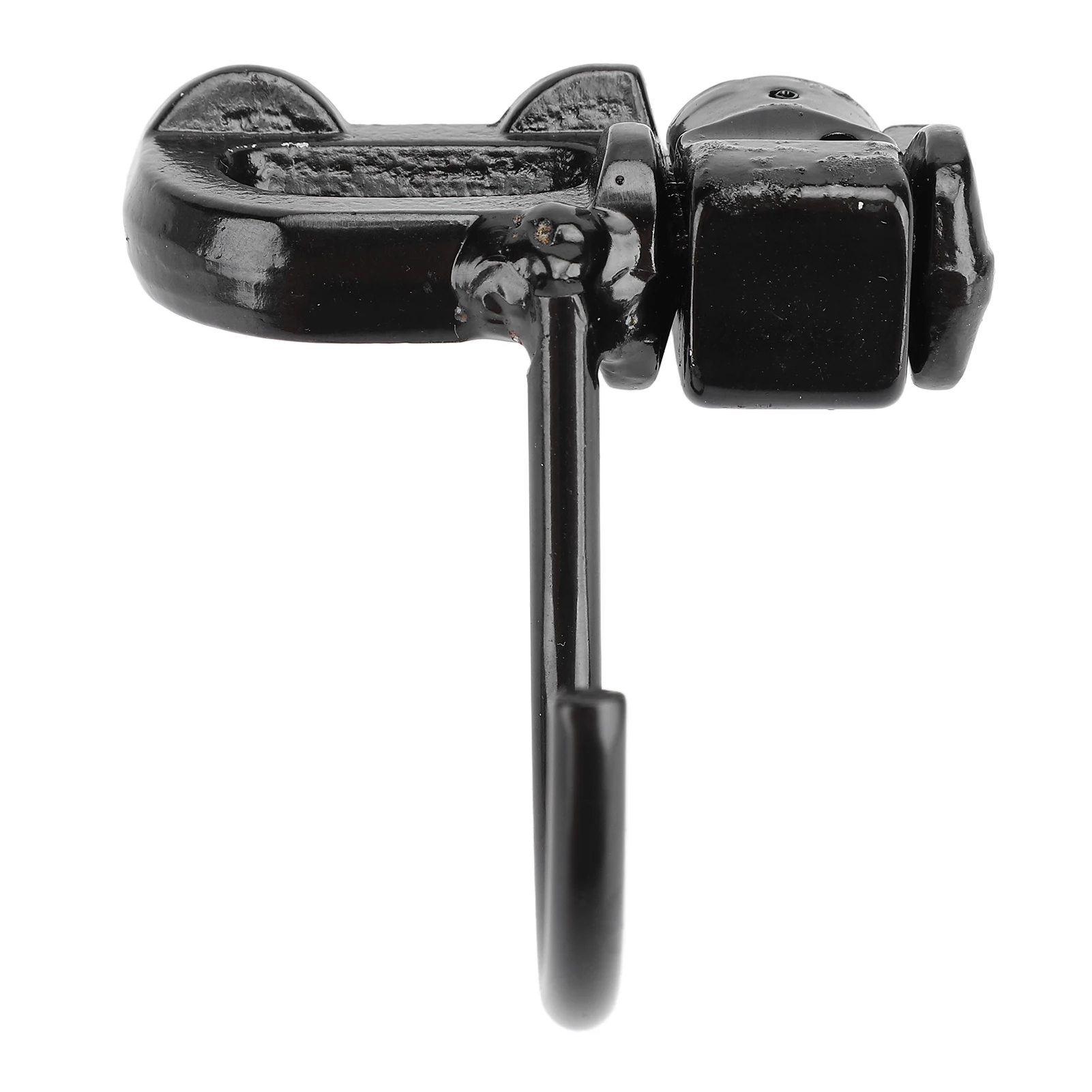 L Track Hook Double Stud Tie Down Fitting Aluminum Alloy for L Track Rail Truck Bed Trailer Cargo Universal