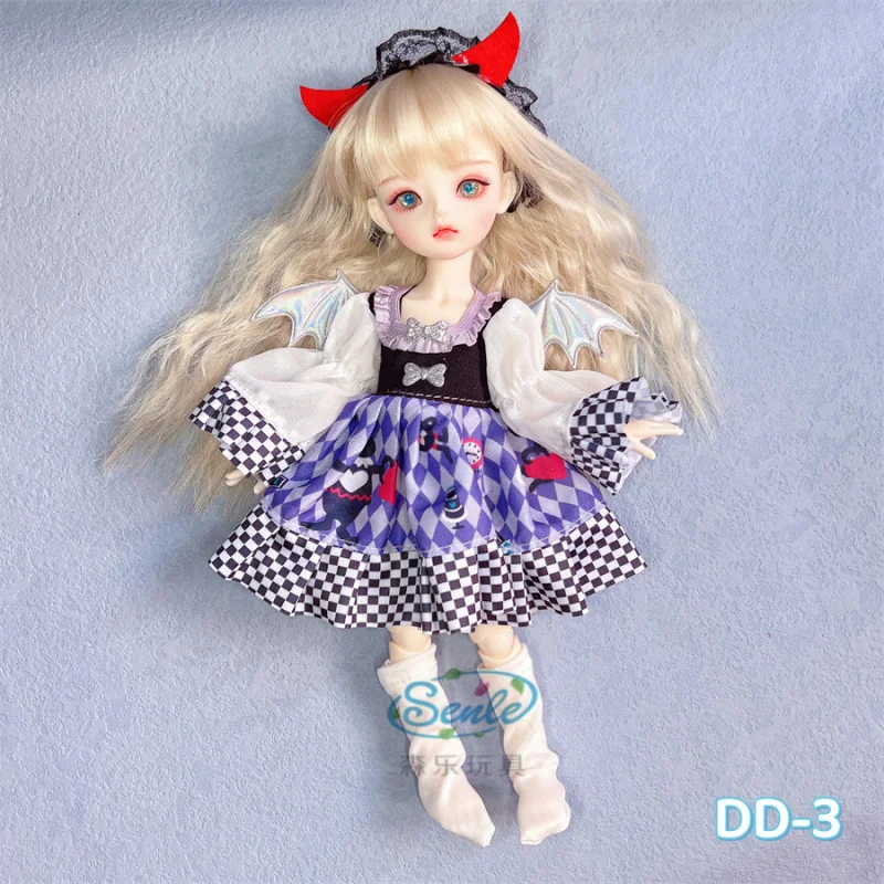 1/6 BJD Doll Clothes 30cm Height Outfit Lolita Dress Uniform Maid for BJD Doll Accessories New Arrival High Quality