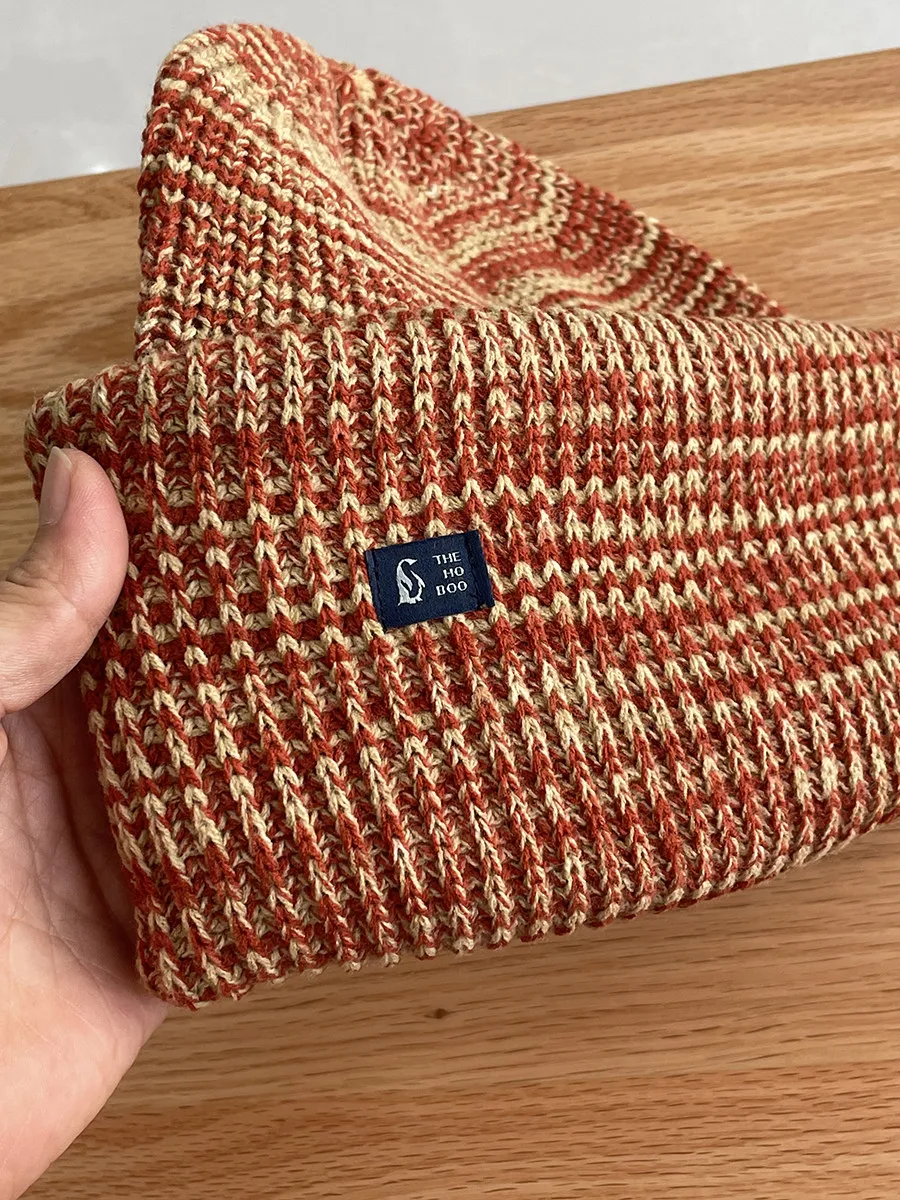 Loose knit beanie - new autumn/winter collection - couple's style - warm & trendy cold weather hat for men