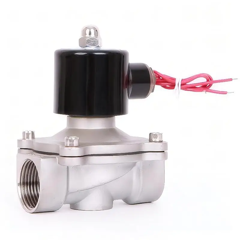 3/4\'\' Stainless Steel Solenoid Valve 220V 12V 24V Normally Closed Direct Acting Solenoid Valve