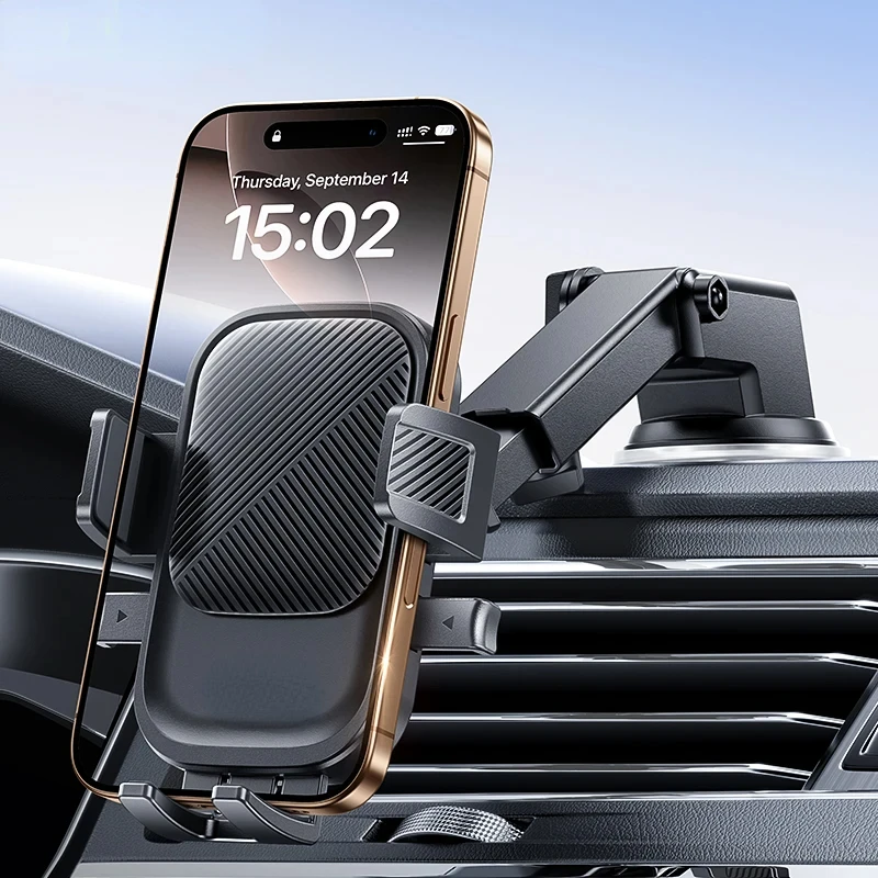

ftvae Universal Car Mount Phone Holder with Suction Cup Base Dashboard Car Phone Holder for iPhone Samsung, Google, Huawei