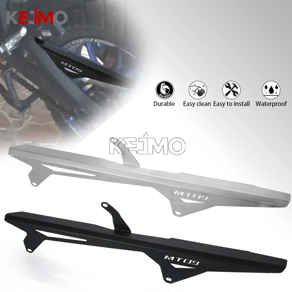 FOR YAMAHA MT-09 SP mt09 MT09 2017 2018 2019 2020 Stainless steel Motorcycle Chain Guard Cover Protector Protection Accessories